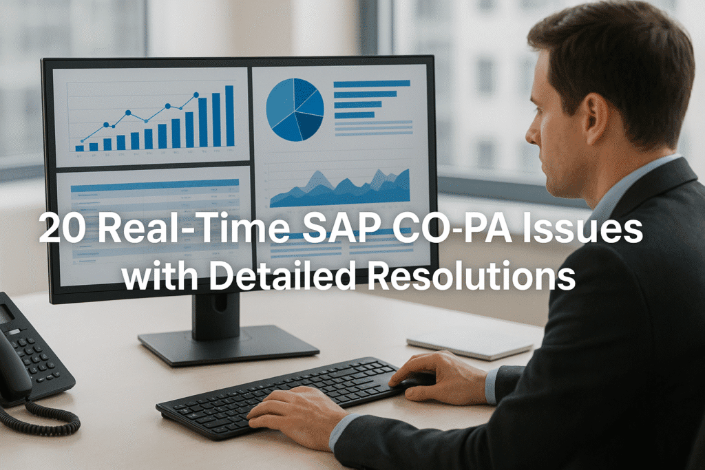20 Real-Time SAP CO-PA Issues with Detailed Resolutions