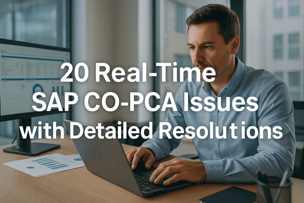 20 Real-Time SAP CO-PCA Issues with Detailed Resolutions