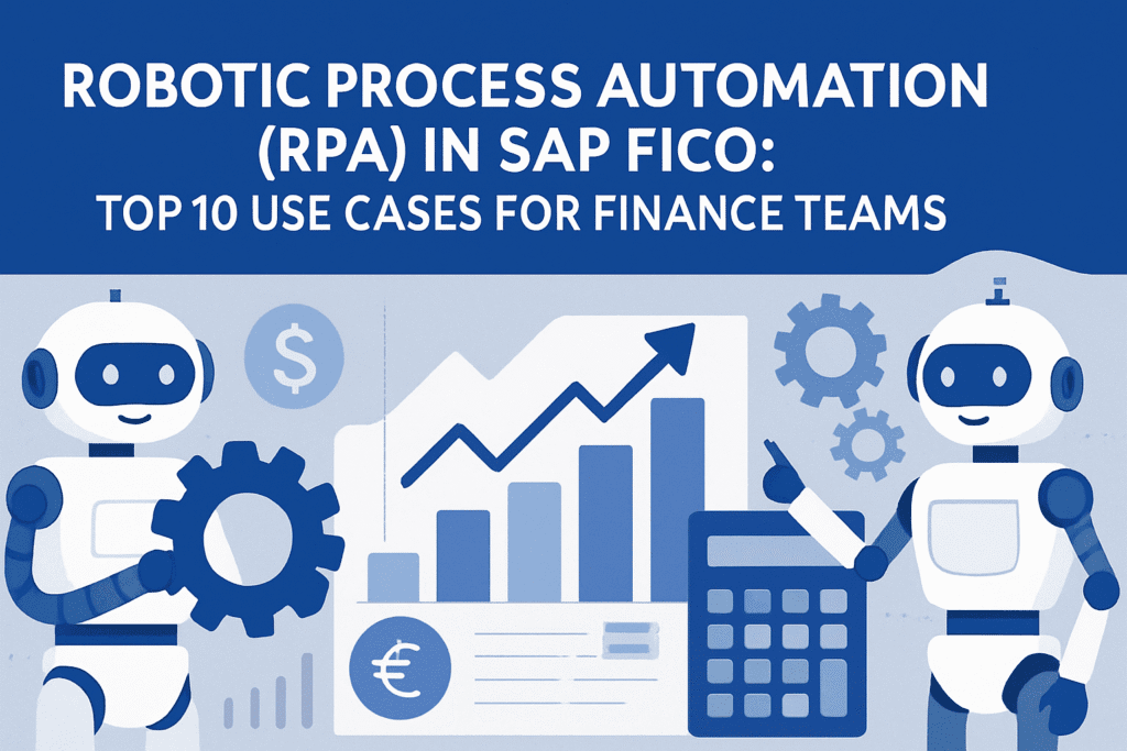 Robotic Process Automation (RPA) in SAP FICO Top 10 Use Cases for Finance Teams