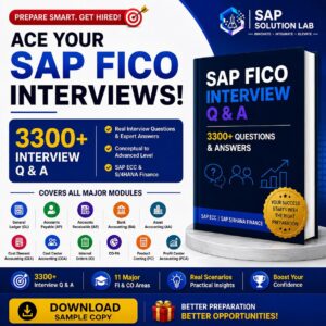 🚀 Prepare for SAP FICO Interviews with Confidence