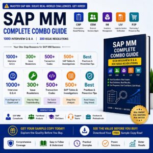 SAP MM Complete Interview & Issue Resolution Bundle