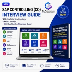 SAP Controlling (CO) Interview Guide – 1200+ Real Interview Questions & Answers