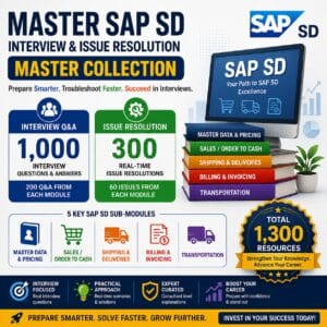 🚀 SAP SD Interview & Issue Resolution Master Collection